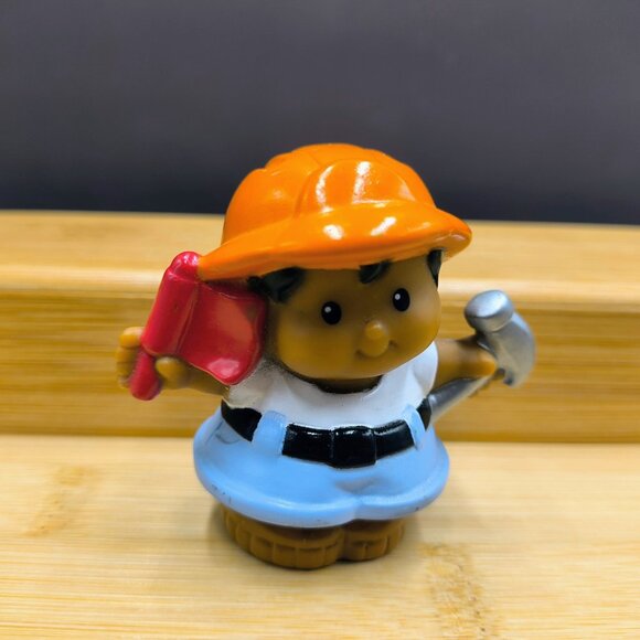 Lot Little People Accessories Wheelchair Luggage Trash Can Drafting Table Chunky - Picture 10 of 11